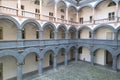 Courtyard of the Ã¢â¬Å¾Alte MuenzeÃ¢â¬Å in Munich